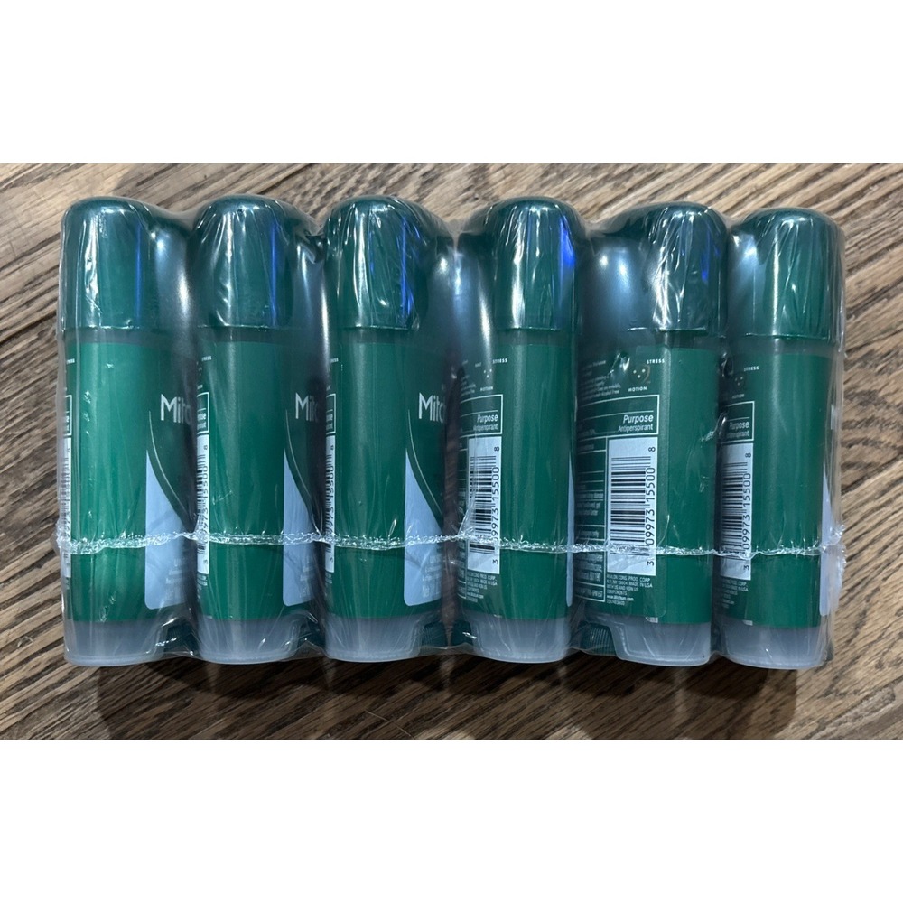 6 - MITCHUM - Men 48HR - UNSCENTED Deodorant - GEL - Triple Odor Defense 2.25oz
